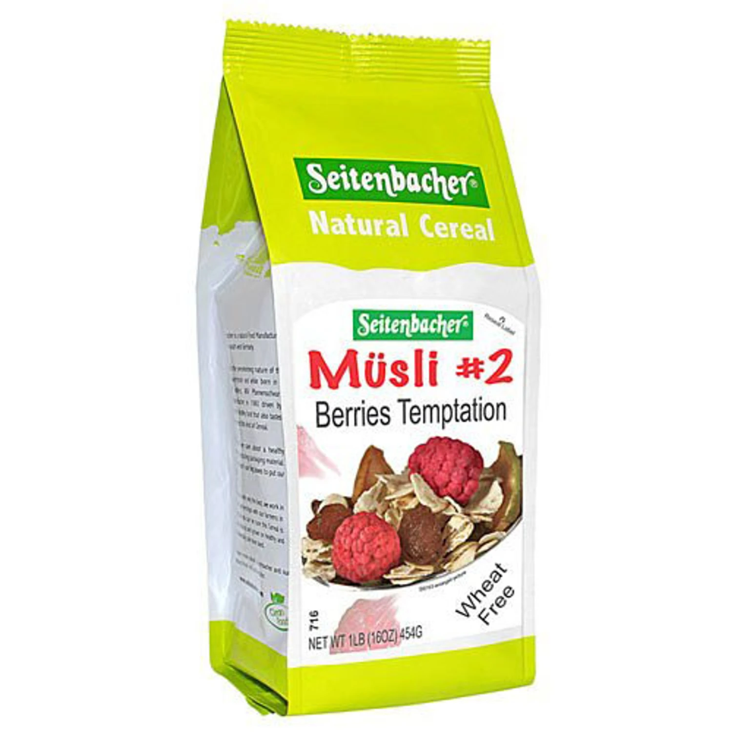 Seitenbacher # 2 "Berries Temptation " All Natural Muesli Cereals With Berries, 16 Oz 3 Seitenbacher # 2 "Berries Temptation " All Natural Muesli Cereals With Berries, 16 Oz