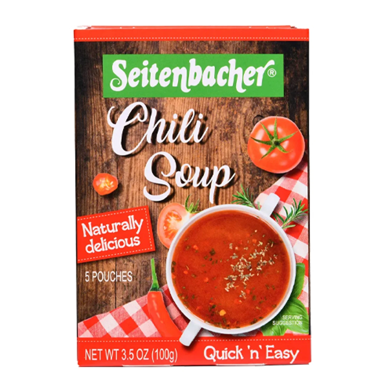 Seitenbacher Chili Soup Mix, 3.5 Oz 4 Seitenbacher Chili Soup Mix, 3.5 Oz - Image 2