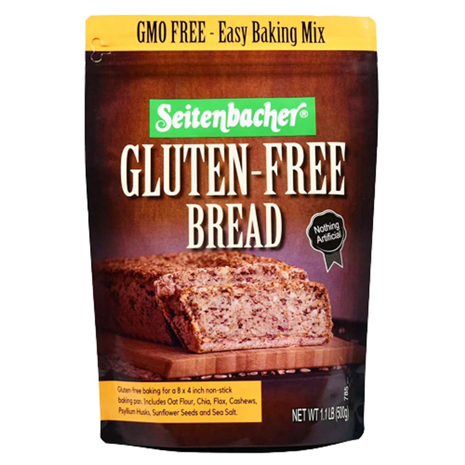 Seitenbacher Gluten Free Multiseed Bread Mix, 1.1 Lbs. 4 Seitenbacher Gluten Free Multiseed Bread Mix, 1.1 Lbs. - Image 2
