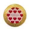 Simon Coll Chocolate Hearts Medallion In Gift Pack 2.1 Oz -Quality Food Store Simon Coll Round Hearts chocolate 48215.1705599826