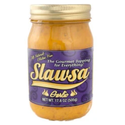 Slawsa Garlic Slaw & Salsa Condiment, 17.6 Oz