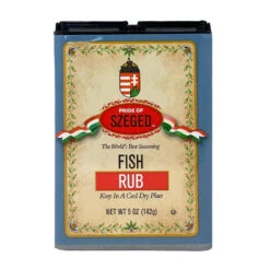 Szeged Fish Rub In Tin 4 Oz