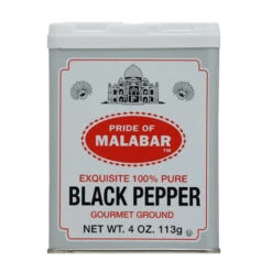 Szeged Malabar Black Pepper In Tin 4 Oz