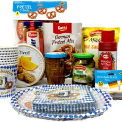 The Taste Of Germany Oktoberfest Party Box For 4, With Orginial Sausages, Non-perishable, 10 Lbs.
