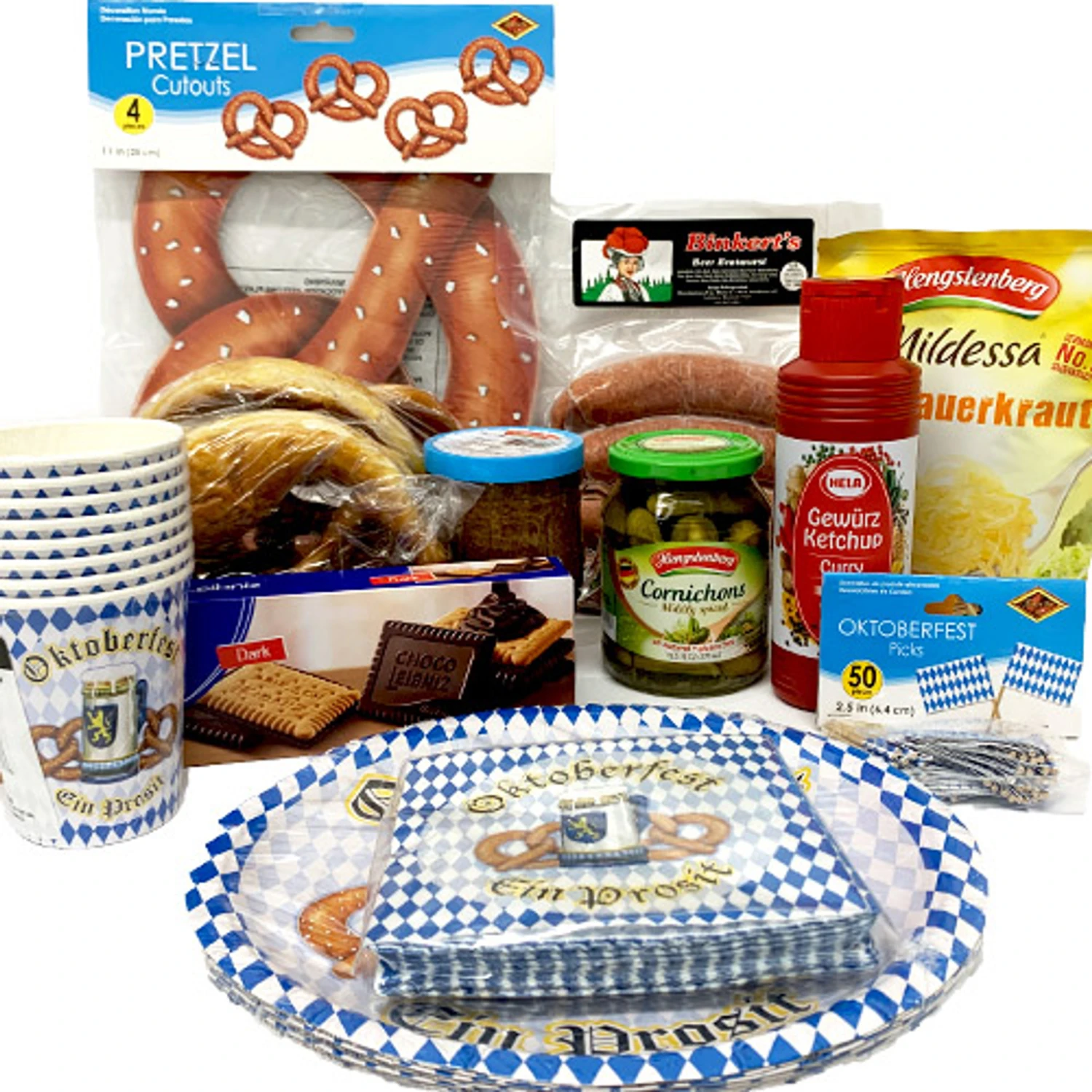 The Taste Of Germany Oktoberfest Party Box For 4, With Bratwurst, Perishable, 12 Lbs. 3 The Taste Of Germany Oktoberfest Party Box For 4, With Bratwurst, Perishable, 12 Lbs.