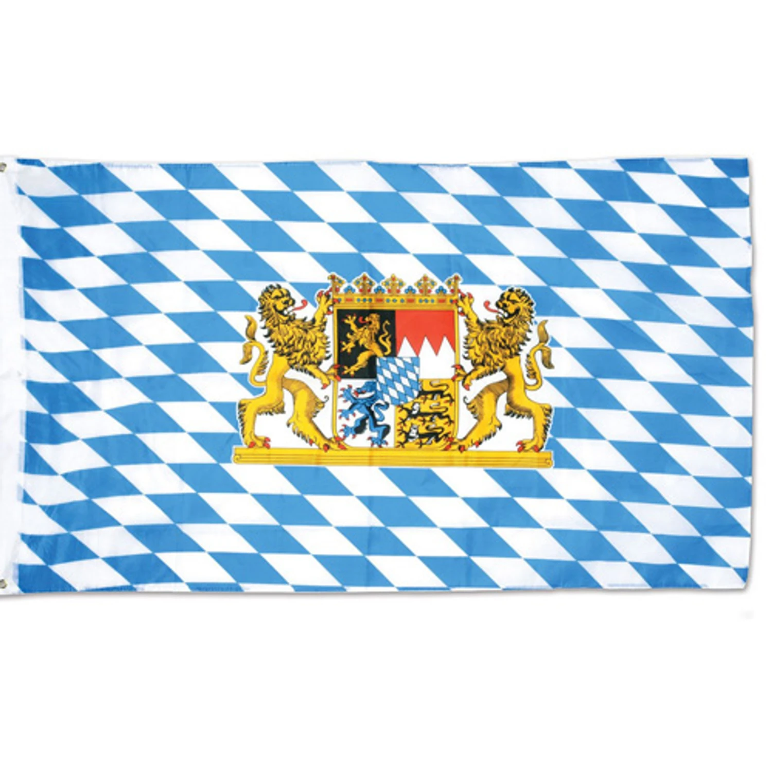 The Taste Of Germany "Blue White" Bavarian Flag, All Weather, 5 X 3 Feet 3 The Taste Of Germany "Blue White" Bavarian Flag, All Weather, 5 X 3 Feet