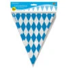 The Taste Of Germany "Blue White" Oktoberfest Pennant Banner, All Weather, 12 Feet -Quality Food Store The Taste of Germany Bavarian Pennant Banner 34915.1690468797