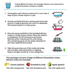 The Taste Of Germany "Make Your Own Unicorn Gummies" Kit, 180 G 14 The Taste Of Germany "Make Your Own Unicorn Gummies" Kit, 180 G -Quality Food Store The Taste of Germany Gummies Back Panel 19511.1712179348