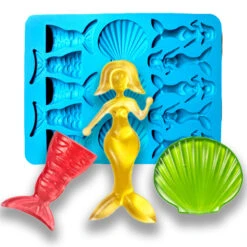 The Taste Of Germany "Make Your Own Mermaid Gummies," 180g 17 The Taste Of Germany "Make Your Own Mermaid Gummies," 180g -Quality Food Store The Taste of Germany Mermaids and Mold 44046.1713632060