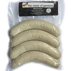 The Taste Of Germany "Weisswurst" Pork And Veal Sausages, 1lbs.