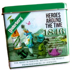 Underberg Herbal Bitter Digestive In 12-bottle Decorative 1846 Tin - .67 Fl. Oz. Bottles