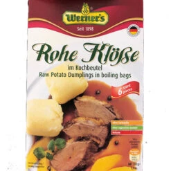 Werners Coarse Saxon Dumplings In Cooking Bag 7oz