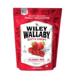 Wiley Wallaby Gourmet Red Licorice 10 Oz. Bag